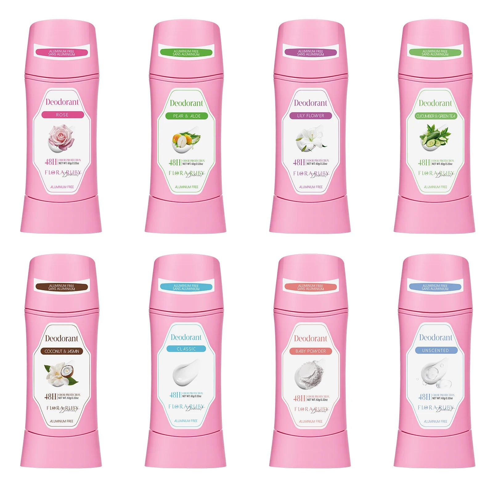 Body Odor Remover,Antiperspirant Deodorant Women Aluminum Free,48h Sweat & Odor Protection,Honey Peach Clean Scent,2.6 oz Oasis Select