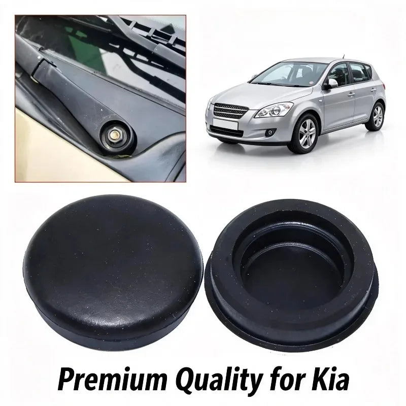 For Hyundai Optima Picanto Sorento Soul 2PCS Car Front Wiper Washer Arm Nut Cover Cap 983903F000 for Kia Ceed Ceed ED 2006-2007 Oasis Select