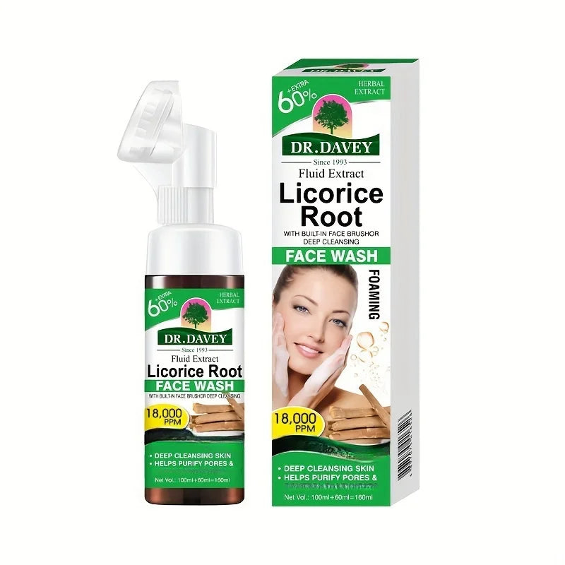 DR.DAVEY Licorice Bubble Mousse Facial Cleanser | Unisex
