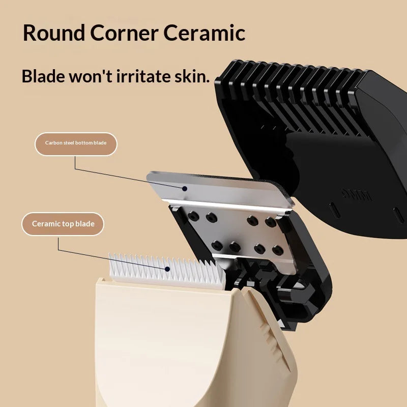 Household pet hair clipper for shaving feet electric clippeUSB rechargeable pet shavermultifunctional model for polishing nails Oasis Select