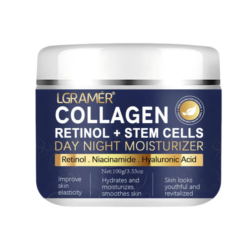 Retinol Lifting Firming Cream Collagen Smooth wrinkles Face Cream For Moisturizer Whitening Brighten Skin Products Oasis Select 100g