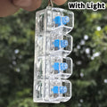 4/9 Keys Mechanical Keyboard Axis Tester LED Keyboard Key Toy Stress Relief DIY Button Keycap Fidget Keychain Toys Gift Oasis Select A1
