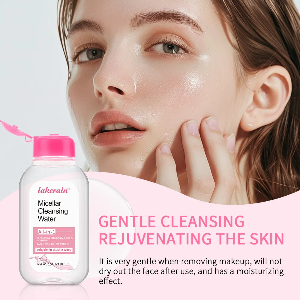 All in One Cleansing Water Deep Makeup Remove Sensitive Soothes Vegetarian Non-stimulating Cleaning Hydrate Cleansing Products Oasis Select