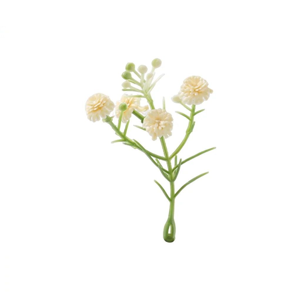 Artificial Flowers Gypsophila 8CM Fake Flowers For Home Decor Wedding Decorations Ornaments Craft Garland Accessories Oasis Select Champagne