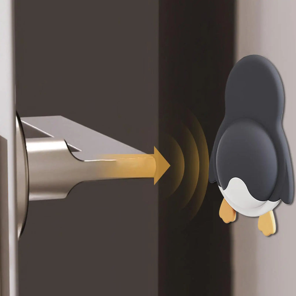 Adhesive Wall Protector Silent Self-Adhesive Door Bumper Wall Guard Cartoon Animal Design Anti-Collision Pad for Apartment Home Oasis Select