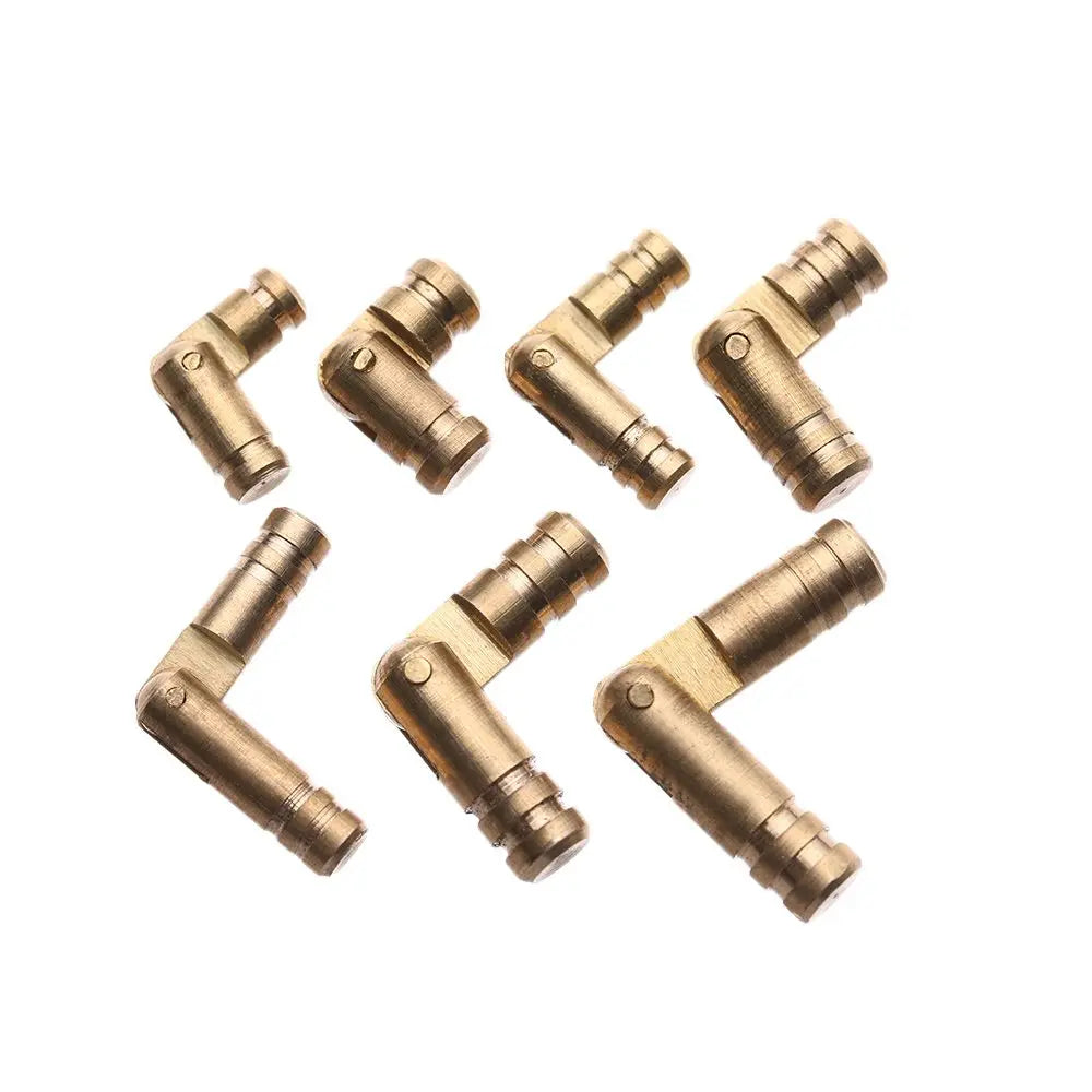 Folded Connector Soft Close Concealed Pure Copper Jewelry Box Supplies Barrel Hinge Furniture Hardware Wine Wooden Case Hinges Oasis Select