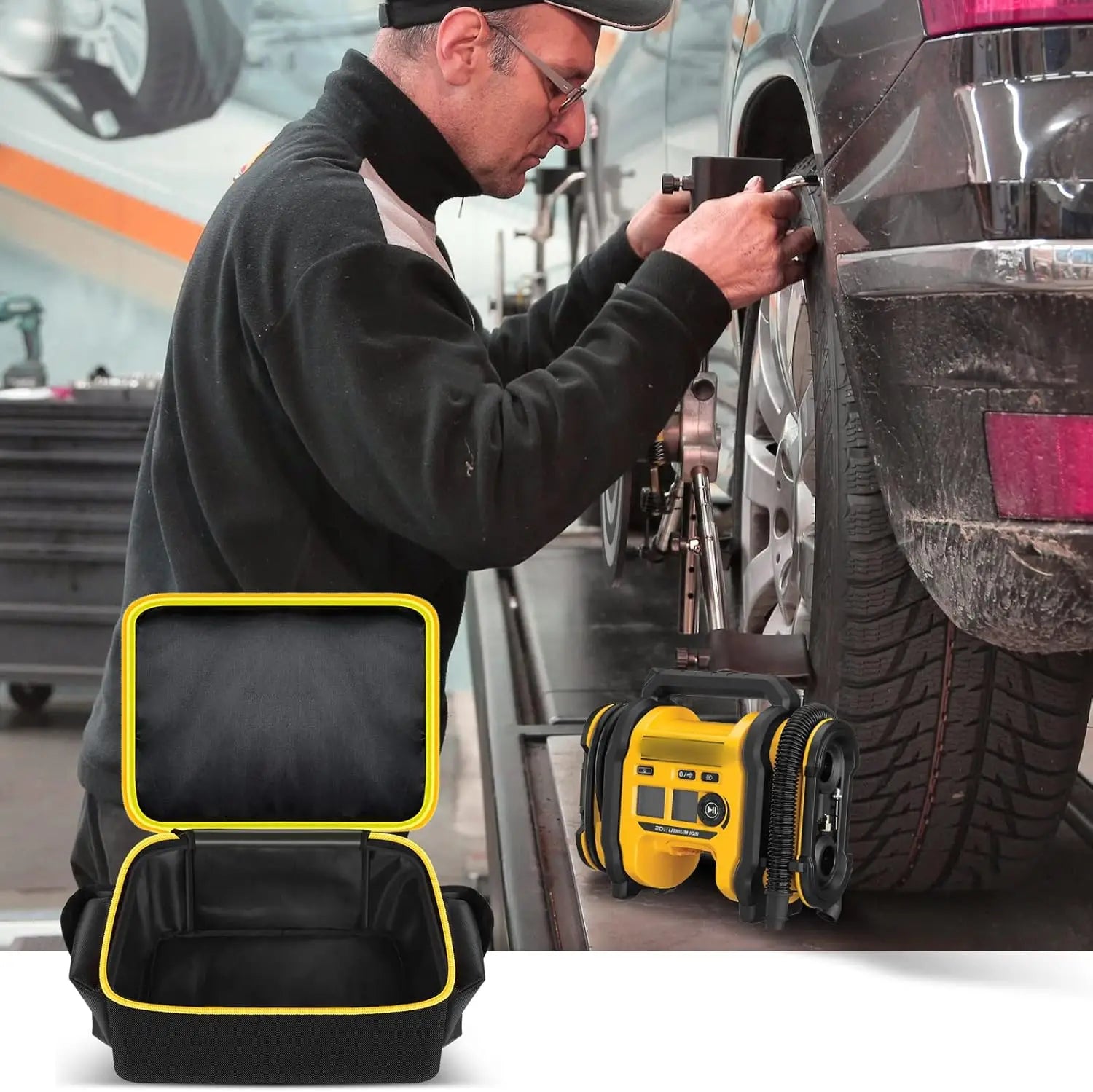 Canvas Carry Bag for DEWALT DCC020IB 20V MAX Tire Inflator