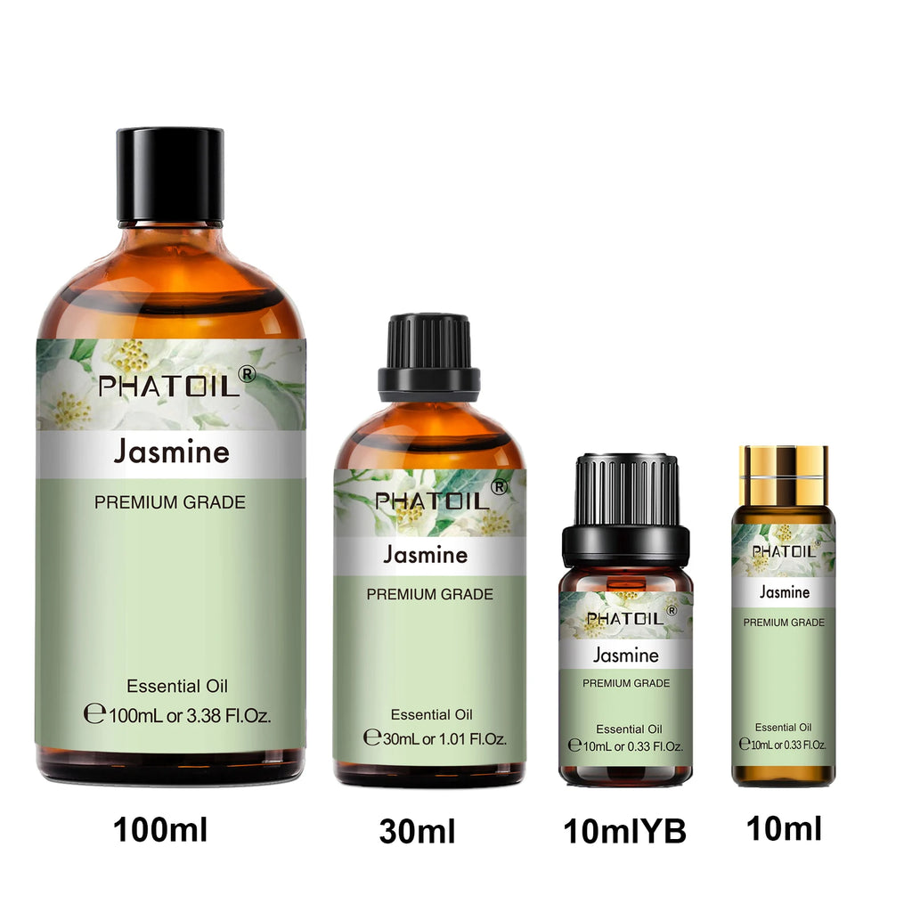 PHATOIL Pure Essential Oils – Aromatherapy Diffuser 10ml–100ml