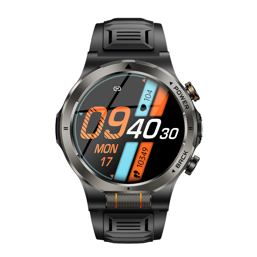 MINGCC 1.43" AMOLED Smart Watch 1100mAh Flashlight Compass