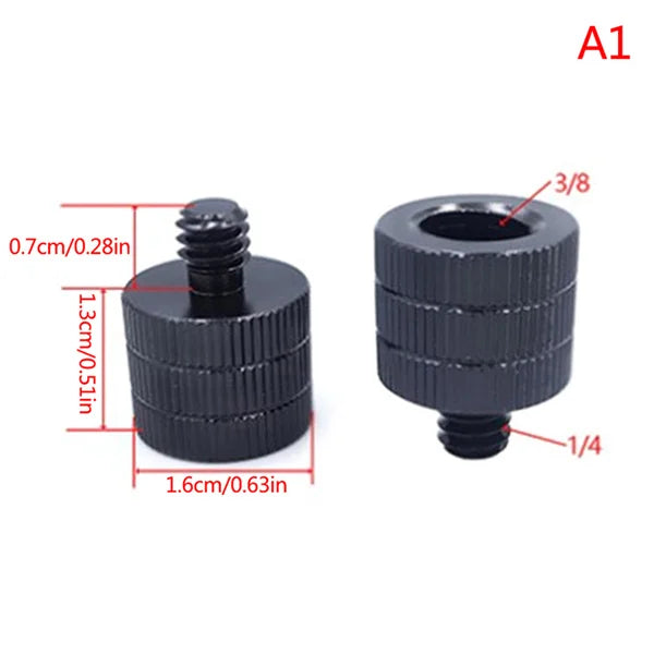 1/4 to M4 M5 M6 M8 M10 Conversion Screw 3/8" Male to Female Thread Screw Mount Adapter Standard for Projector Tripod Oasis Select A1
