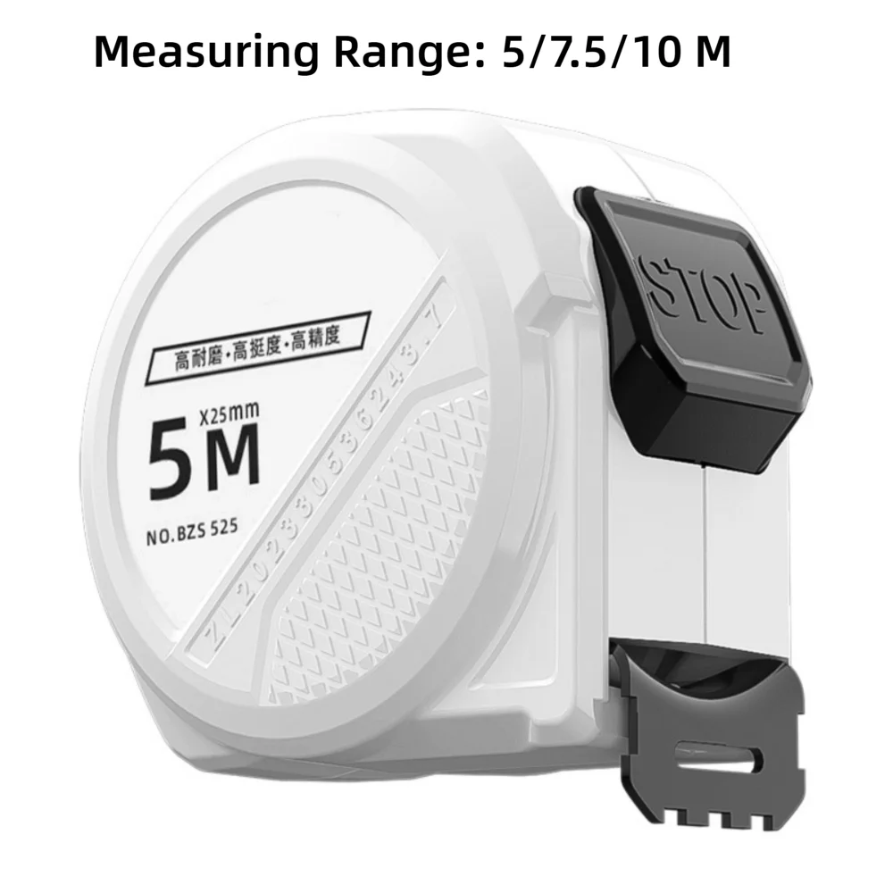3/5/7.5/10 Meter Tape Measure Blue Light Wear-resistant Measuring Tape Self-locking Portable Measure Puller Ruler Oasis Select