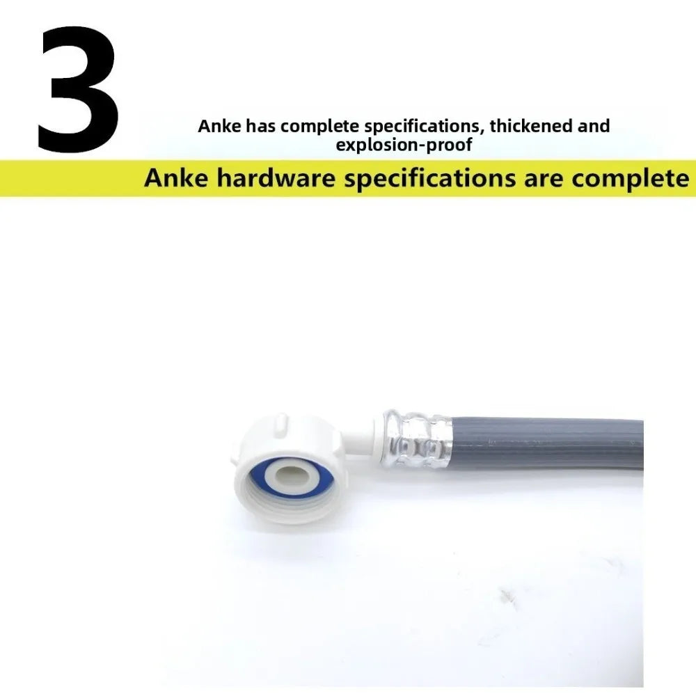 3/4" High-Pressure PVC Washing Machine Inlet Hose 2–5M