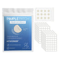 212/412 pieces of HITWORKER tea tree oil acne patch - round transparent design, makeup concealer patch, acne emergency, invisibl Oasis Select 412pcs