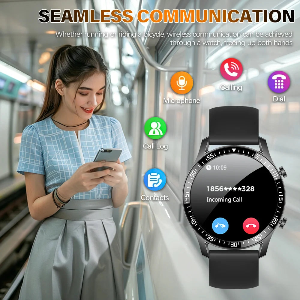 ERUN Smart Watch – Multi-Sport Fitness Tracker & Remote Camera