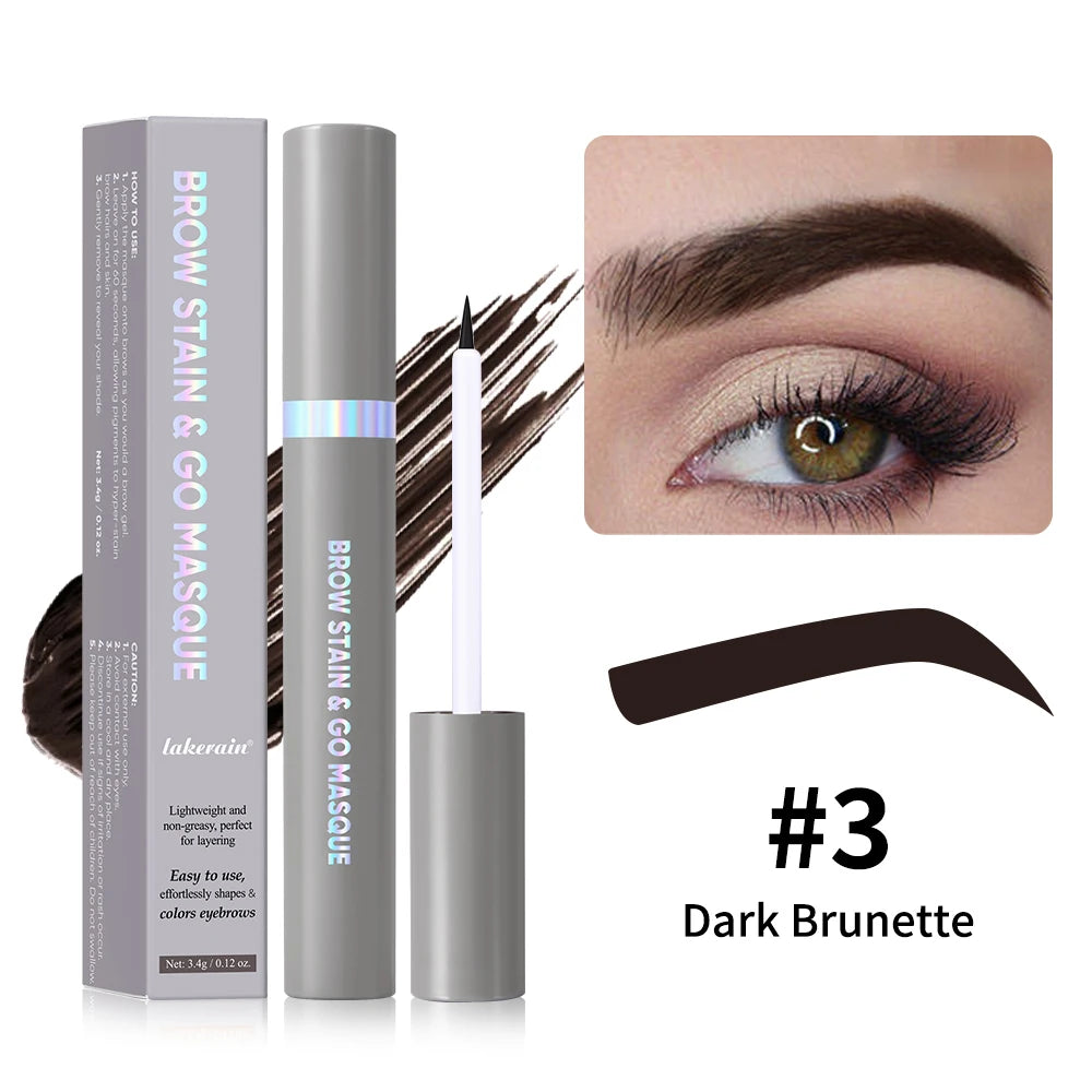 Lakerain Brow Stain & Go Masque – Waterproof Eyebrow Tint