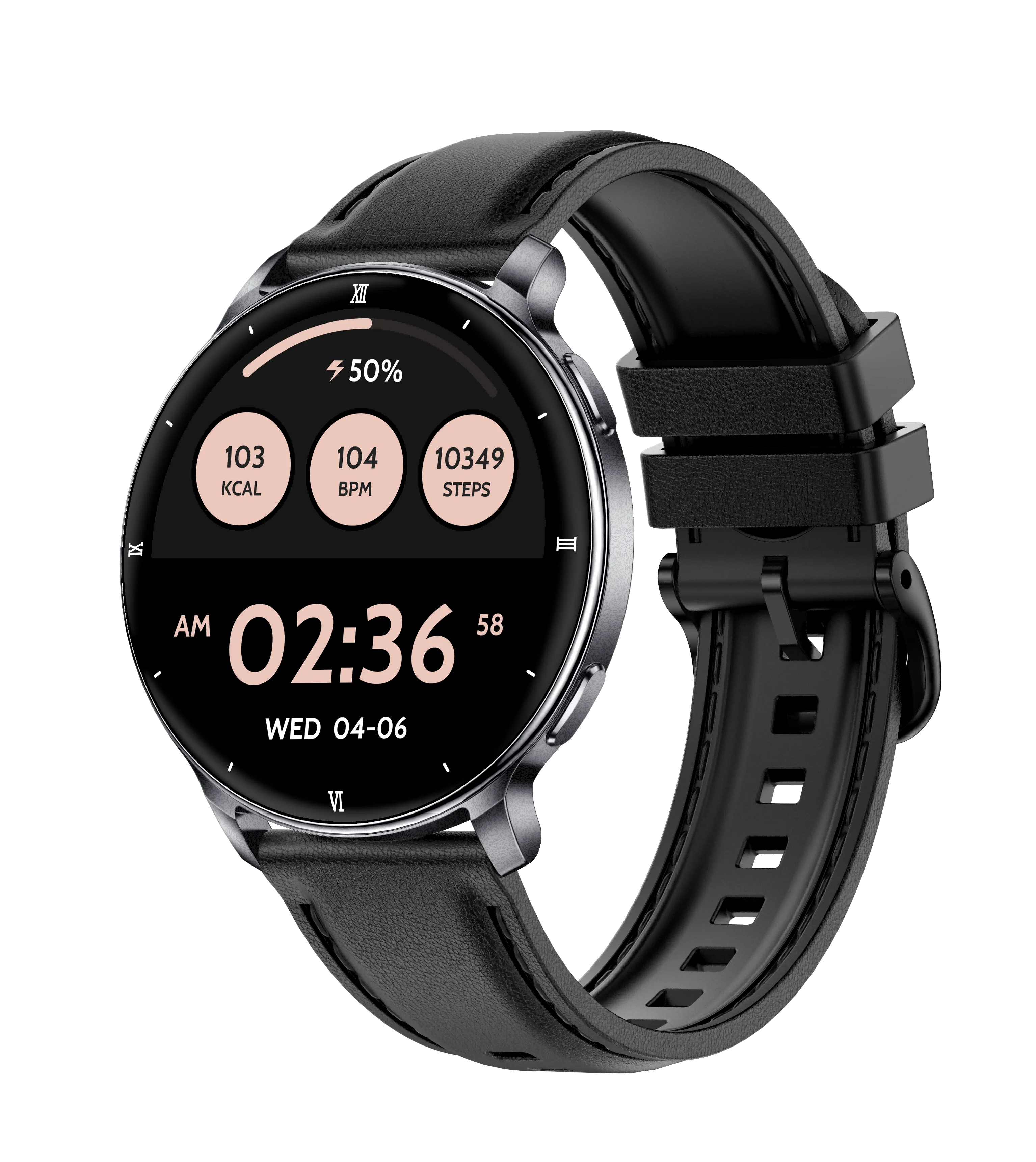 MINGCC 1.32" AMOLED Smart Watch – Bluetooth Call, iOS & Android