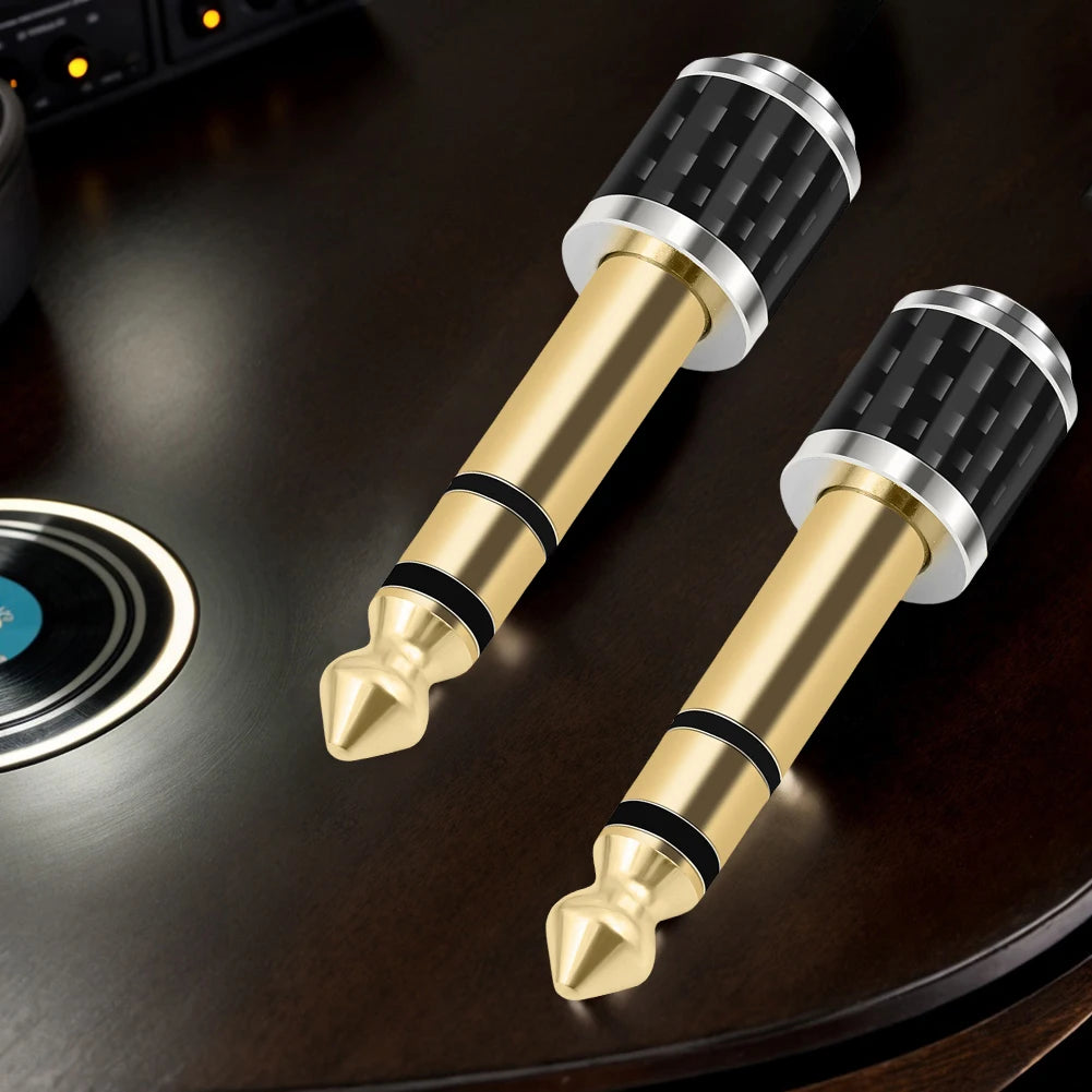 6.35mm to 3.5mm Headphone Adapter | 1/4" to 1/8" Stereo Plug Audio Jack Adapter Oasis Select