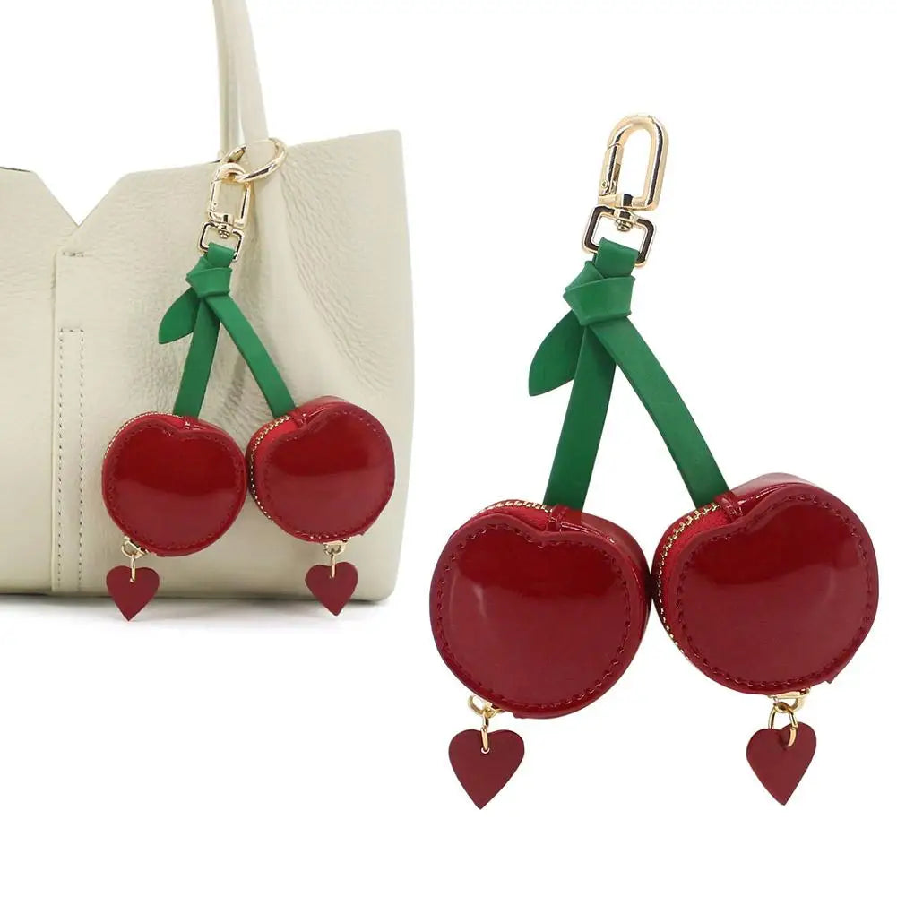 Kawaii Fruit Coin Purse – Mini Wallet & Keychain Charm for Girls