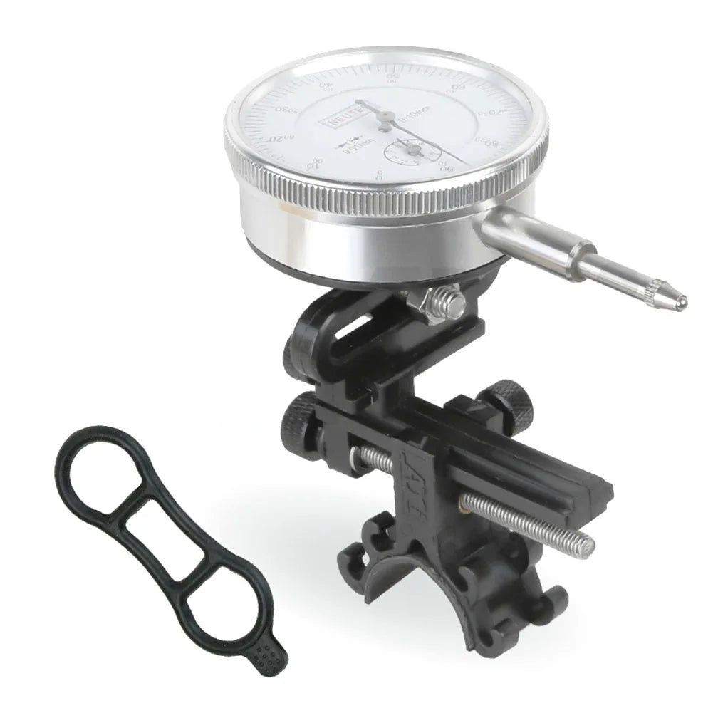 Easy to Use Wheel Truing Stand for Bike Rims Achieve Millimeter perfect Truing with the Screw Adjustment Design Oasis Select Black