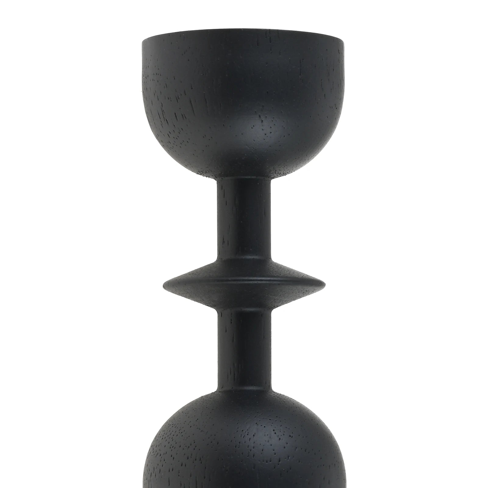 For Decorating Fireplace/dining Table/living Room 1/3Pcs Black Wooden Candlestick Home Decoration Add A Romantic Atmosphere Oasis Select