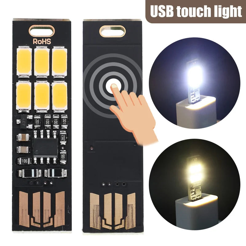 POCKETMAN USB Card Light – 6 LED Mini Pocket Night Light 5V