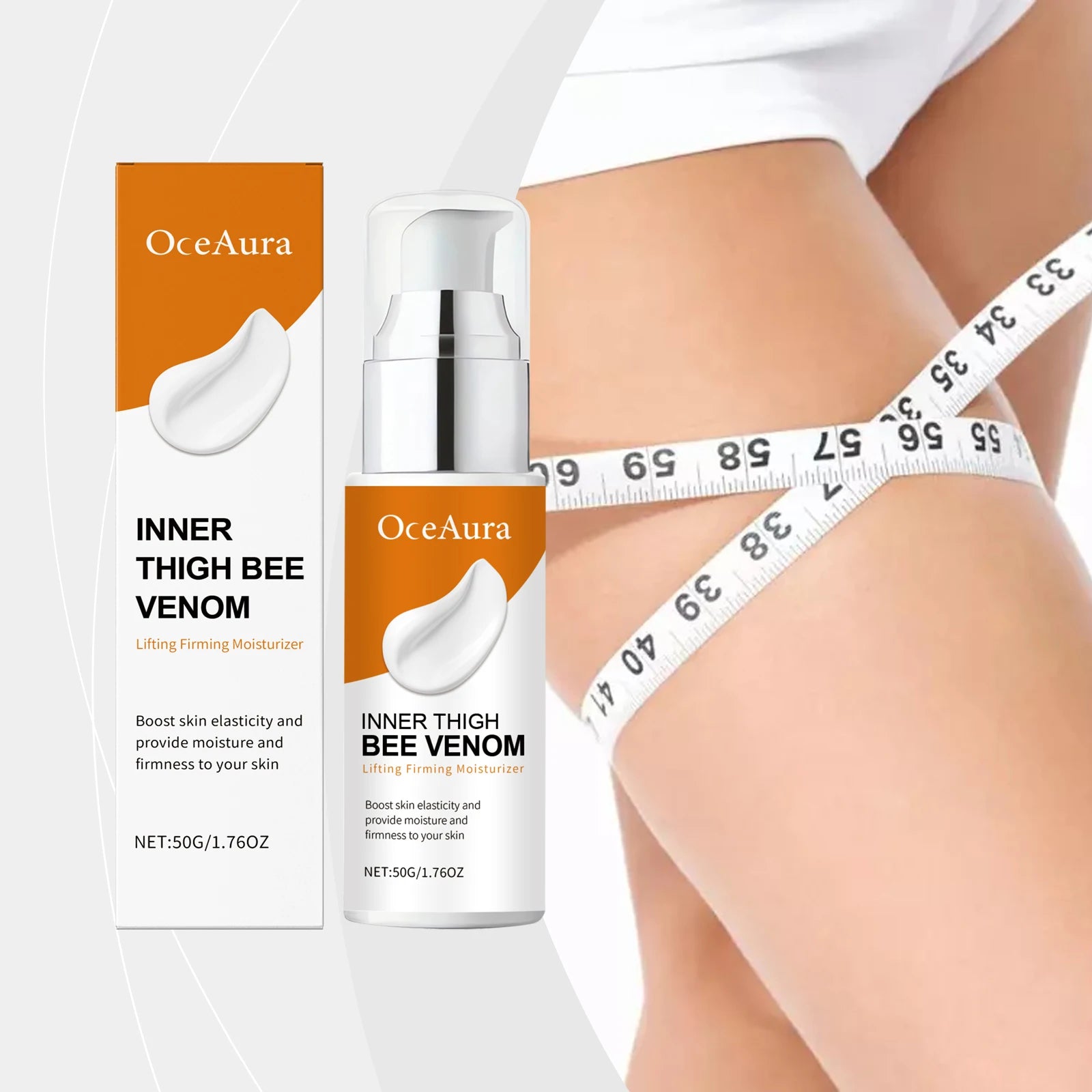 Inner Thigh Firming Cream Tightening Improve Sagging Skin Lifting Firming Buttocks Body Contouring Reduces Cellulite Appearance Oasis Select