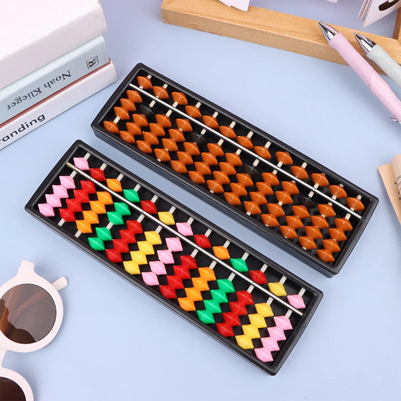 Math Learning Tool For Children Portable Chinese 13 Digits Column Abacus Arithmetic Soroban Calculating Counting Oasis Select