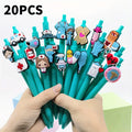 20/30/5pcs Nurse Doctor Writing Gel Pens Medical Record Pen Nurses Day Gift Pen Random Styles Oasis Select random 20PCS