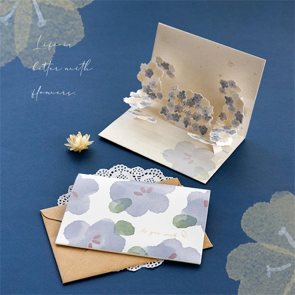 3D Pop-Up Floral Greeting Card | All Occasions Gift Card