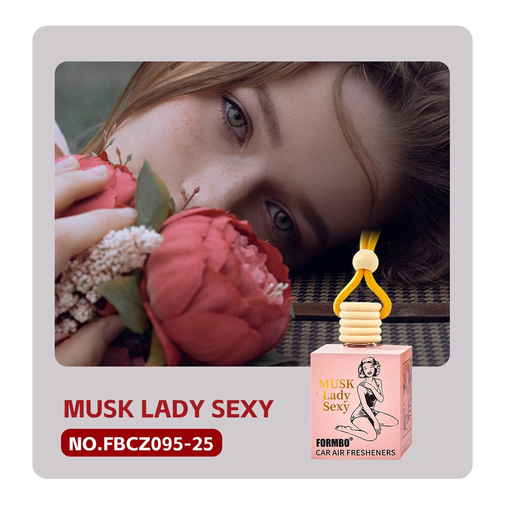 FORMBO Car Air Freshener – Lasting Fragrance & Deodorizer Car Air Freshener Oasis Select 095 MUSK LADY SEXY