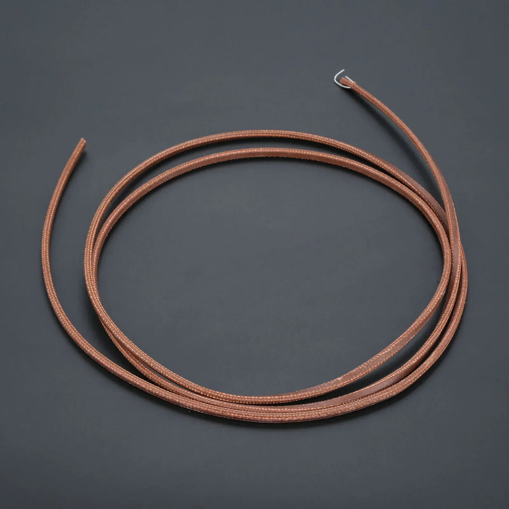 1.75M 3.5*5mm Leather Treadle Belt Trimmable Metal Hook for Old Singer Cabinets&Manual Rocking Foot Pedals Sewing Machine Parts Oasis Select