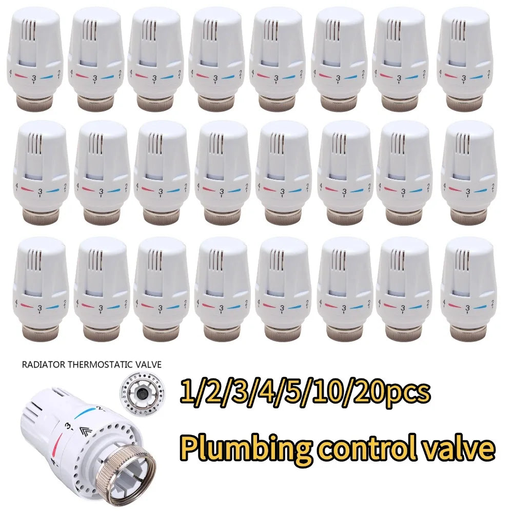 Radiator Thermostatic Control Valve Adjustable Floor Heating Temperature Control Thermostat Valve Thermostatic Radiator Valve Oasis Select