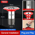 Stainless Steel Floor Drain Core Anti Odor Easy Install Removable Seal Stopper Odor Control Insect Proof Sewer Strainer Plug Oasis Select 7.6cm