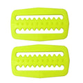 Scuba Diving Weight Belt Retainer Keeper Clip Stopper Slider Diving Spearfishing Gear Clip Oasis Select Fluo Yellow 2PC