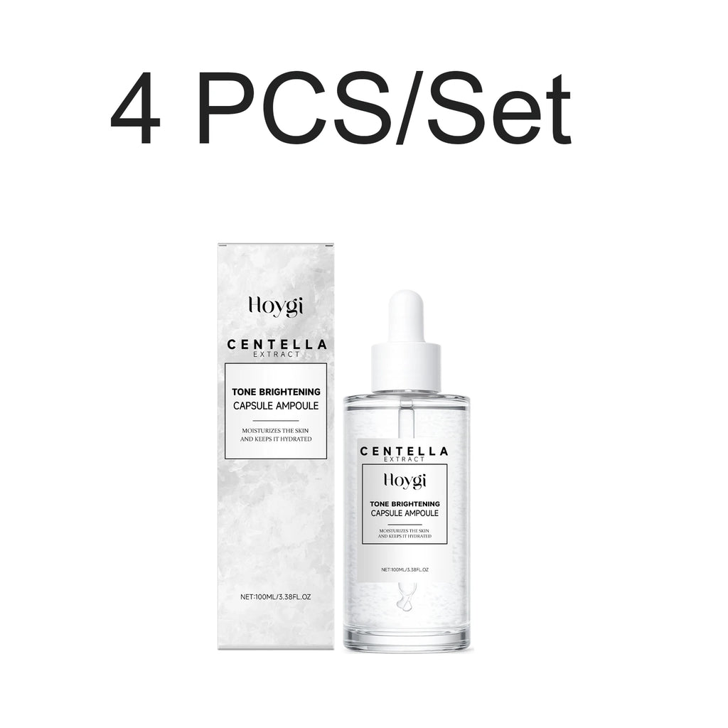 Centella Asiatica Serum Niacinamide Tone Brightening Repairs Skin Barrier Hydrating Soothing Facial Lifting Essence 100ml Oasis Select 4 PCS