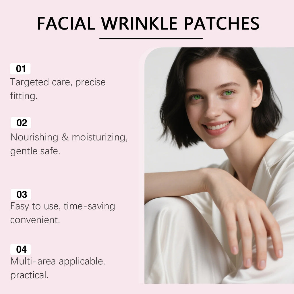 Collagen Care Patch Set – Smooth & Hydrated Facial Skin Collagen Face Patch Oasis Select