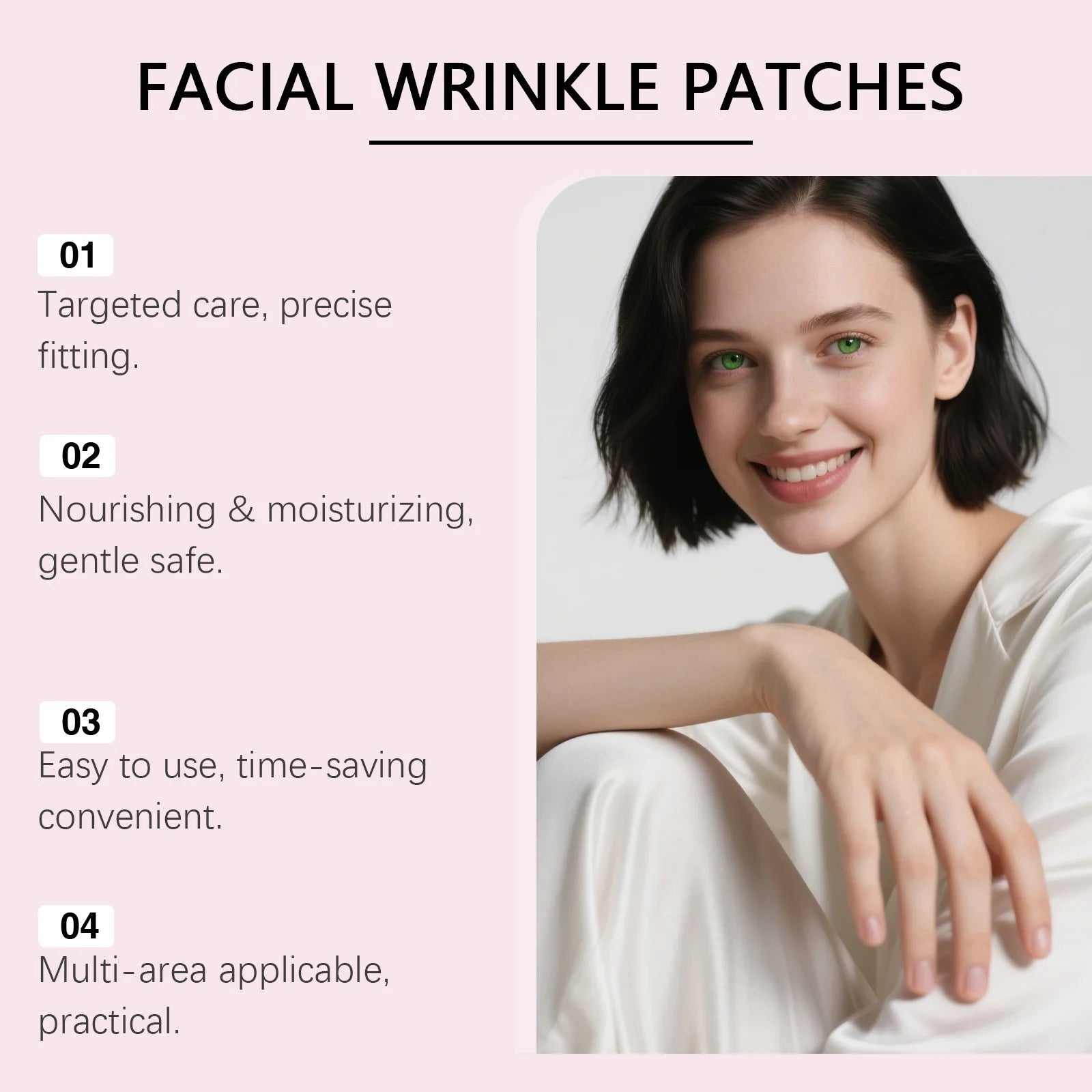 Collagen Care Patch Set – Smooth & Hydrated Facial Skin Collagen Face Patch Oasis Select