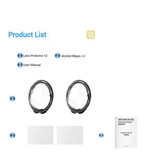 Insta360 X4 Air Accessories Kit – Screen Protector & Lens Guard