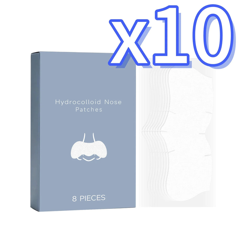 Nicotinamide Nose Patches Clean Excess Oil Unclog Pores Remove Blackheads Smooth Rough Skin Hyaluronic Acid Pore Cleansing Patch Oasis Select 8pcs Boxed X 10PCS