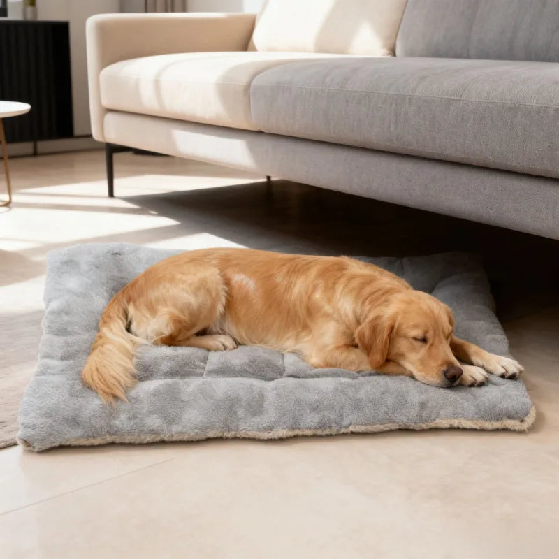 All-Season Double-Sided Pet Bed Mat for Dogs Cats - Large Size Reusable Pet Sofa Cushion Anti-Slip Pet Sleeping Pad Dog Beds Oasis Select