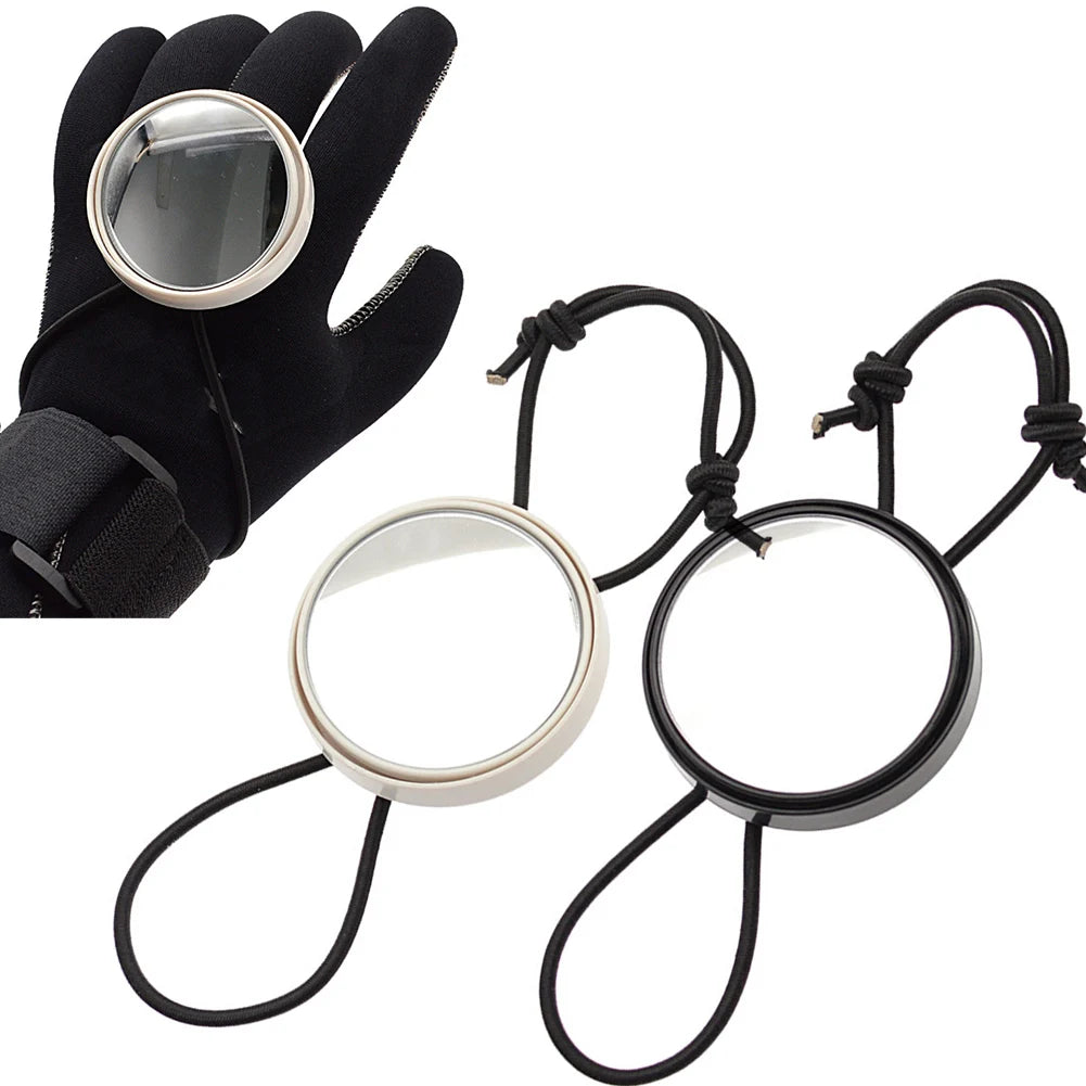 Scuba Diving Wrist Mirror Underwater Observation Equipment With Elastic Band For Scuba Diving Snorkeling Swimming Activities Oasis Select