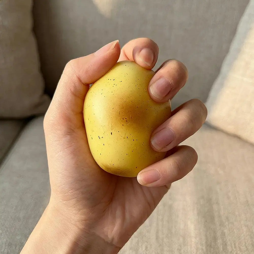 Kawaii Potato Squishy Toy – Slow Rising Stress Relief Fidget