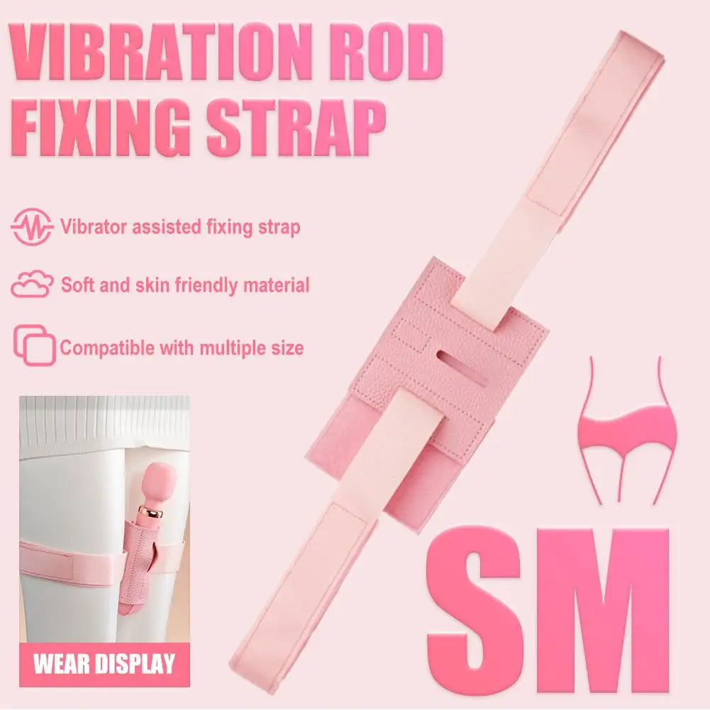 Adjustable Vibrator Fix Strap – Wearable Wand Holder Belt Intimate Accessory Oasis Select