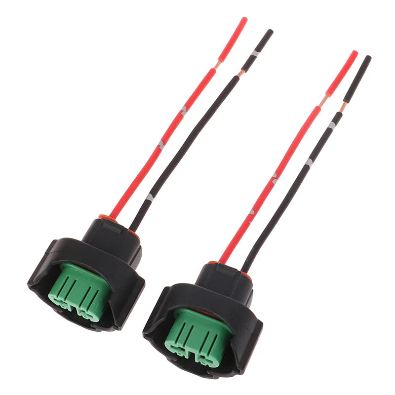 Wholesale 2Pcs H11 Female Connector Adapter Wiring Harness Socket Car Cable Plug Adapter for Foglight Head Light Oasis Select