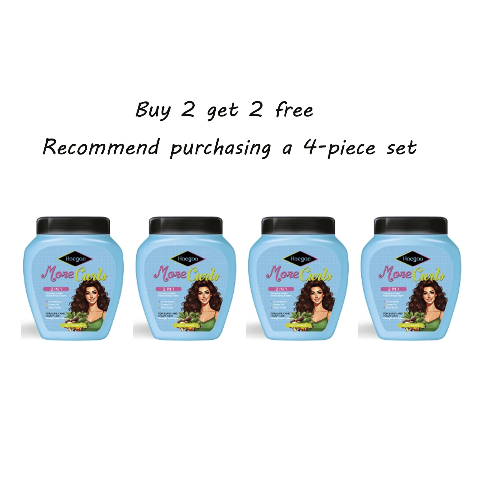 Wash-Free Leave In Conditioner For Curly And Frizzy Hair Hydrate Moisturize Smooth Restore Damaged Non-Sticky Deep Conditioning Oasis Select 114Gx4