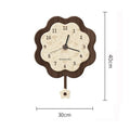 Middle Ancient Style Creative Art Wall Clock New High-end Feeling Living Room Dining Room Bedroom Home Wall Clock Oasis Select clock