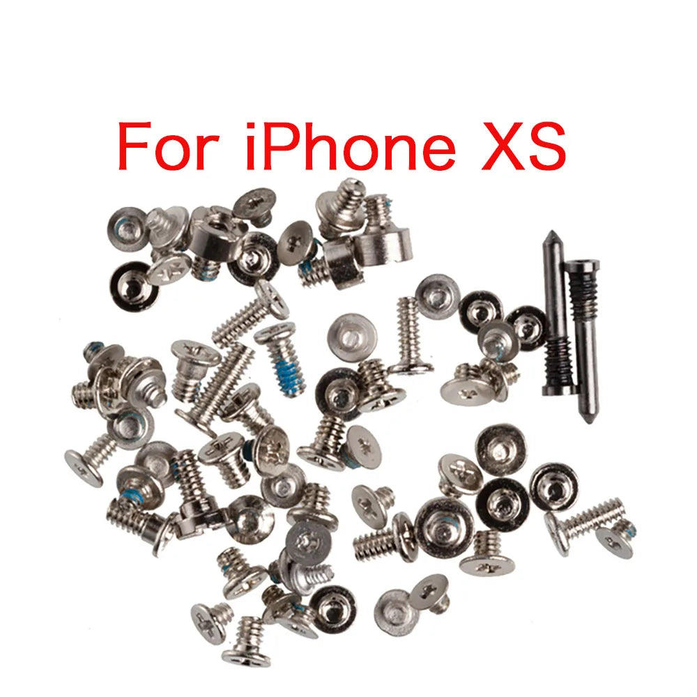 iPhone 7–12 Pro Max Full Screw Replacement Set | 5-Star Screws