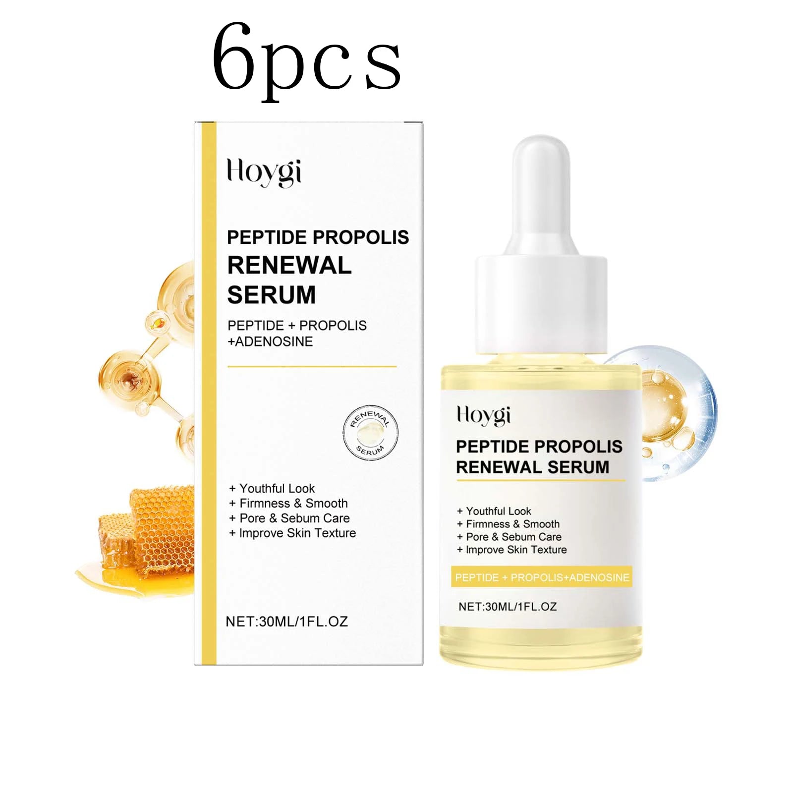 Hoygi Peptide Propolis Face Serum – Firming & Anti-Aging
