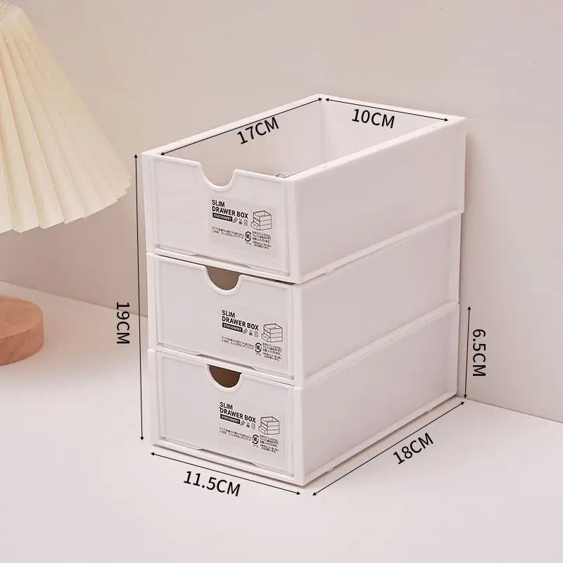 Desktop Multi-Layer Shelf – Stationery, Books & Cosmetics