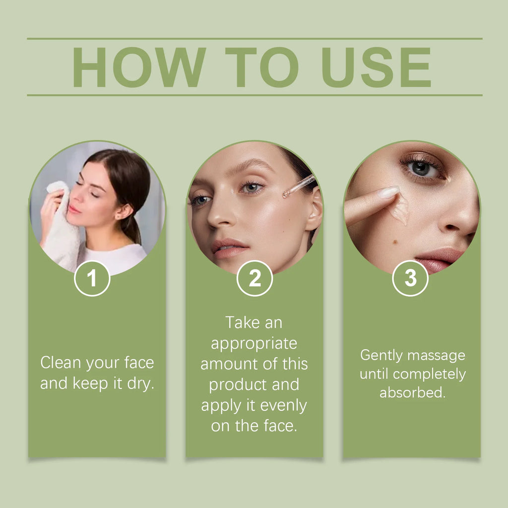 Centella Asiatica Facial Serum Moisturizing Nourish Repairing Dry Skin Smoothing Rejuvenation Soothing Brightening Beauty Health Oasis Select